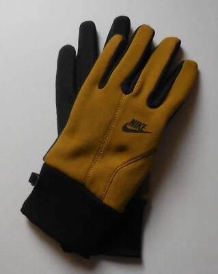 Nike Tech Fleece Training Fitness Gloves 2.0 Men Bronzine/Black/Black Large - Image 1 of 4