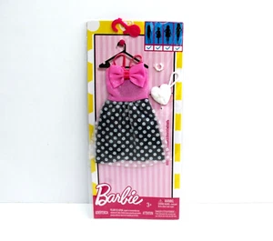 Barbie Fashion Pack Vestito senza maniche rosa con dettagli fiocco #114 - Foto 1 di 2
