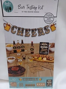"CHEERS" Bier Verkostungsset Hängedeko Party Spaß - Bild 1 von 4