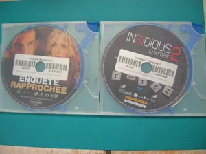 BLU-RAY boitier slim (LOT) ENQUETE RAPROCHEE+ INSIDIOUS 2 (2 blu ray) (b3) - Imagen 1 de 1