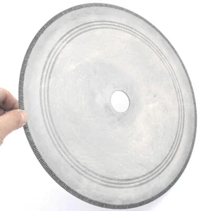 Hojas de sierra lapidaria de diamante de 16" en 400 mm borde con muescas 2 mm herramientas de joyería para piedra - Imagen 1 de 25