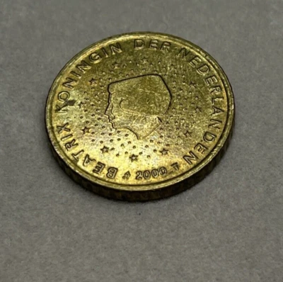 50 Cent Euro Netherlands Coin 2000 Beatrix Circulated - Image 1 of 4