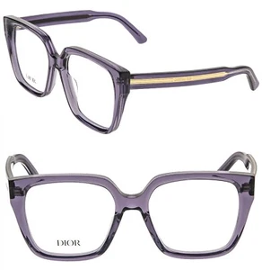 CHRISTIAN DIOR SPIRIT S6I Crystal Purple 54mm Eyeglass DIORSPIRITO CD50086 - Picture 1 of 10