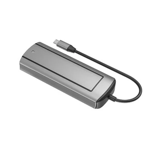 6 in 1 USB3.0 Hub With Disk Storage Function USB3.0 Type-c to HDMI Laptop Dock g - Afbeelding 1 van 9