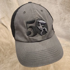 Gorra New Orleans Jazz Fest - 50 Aniversario - Ajuste Flex L/XL Gris Malla Negra - Imagen 1 de 8