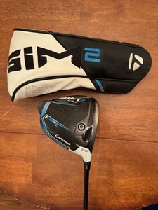 TaylorMade SIM2 Max Driver 10.5° Regular Flex Fujikura Ventus TR Red 5-R With HC - Picture 1 of 12