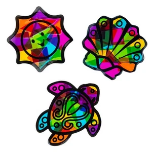 Fun Express Make Your Own End of Year Window Suncatcher Craft Kit - 5 3/4", Make - Picture 1 of 4