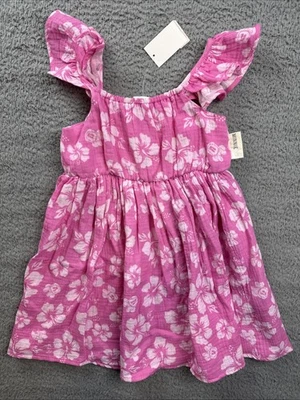 Vestido Disney Mickey & Friends Niñas Jóvenes XS 4/5 Rosa Minnie Sin Mangas Gasa Foto 1 de 4