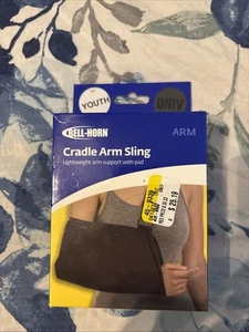 DJO Bell-Horn Wiege Armschlinge schwarz Jugend (Tiefe 8" Länge 13") - Bild 1 von 3
