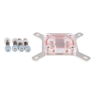 Pour Ordinateur CPU Tête de Refroidissement à Eau Ordinateur Eau Tête Froide, Argent5263 - Photo 1/8