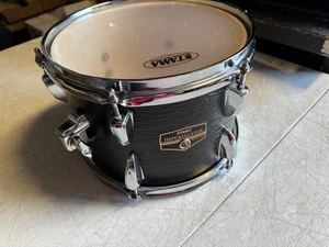tama imperialstar 10 Diameter X 7 Deep Tom black oak wrap - Picture 1 of 3