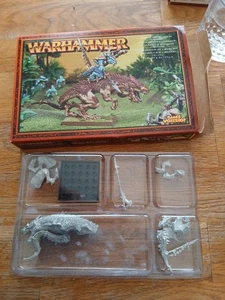 Warhammer Lizardmen Lord Kroq-gar On Carnosaur - Picture 1 of 3