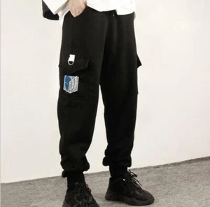 Shingeki no Kyojin Attack on Titan Anime Cos Hose Sports Pants trousers unisex - Picture 1 of 5