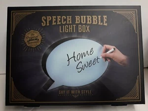 Speech Bubble Light Box (Room/Meme/Message/Weddings Photo Prop) NEW!  - Picture 1 of 2