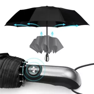 Regenschirm sturmfest bis 140 km/h - inkl. Schirm-Tasche DE - Bild 1 von 13