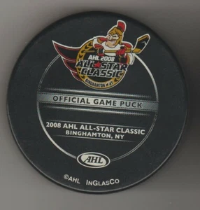 Binghamton Senators 2008 AHL ALL STAR CLASSIC Andrews Hockeyspiel Puck InGMiC - Bild 1 von 2