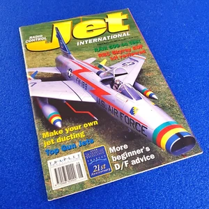 RADIO CONTROL JET INTERNATIONAL MACHEN SIE IHRE EIGENEN JET-KANÄLE AUGUST/SEPT 2001 MAGAZIN - Bild 1 von 4