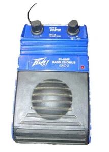 Peavey BAC-1 Bi-Amp Bass Chorus Analog Vintage Guitar Effect Pedal Made In USA - Picture 1 of 4