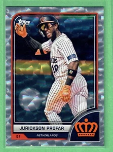 2023 Topps World Baseball Classic Jurickson Profar Cracked Ice #/99 SP - Picture 1 of 2