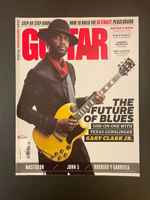 Guitar World Magazine May 2017 Gary Clark Jr Mastodon Pedal Board Special Issue Foto 1 de 2
