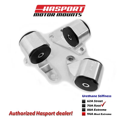 Hasport Mounts 88-91 for Civic / CRX RHD B-Series Mounts w/ Cable Trans. 70A - Imagem 1 de 2