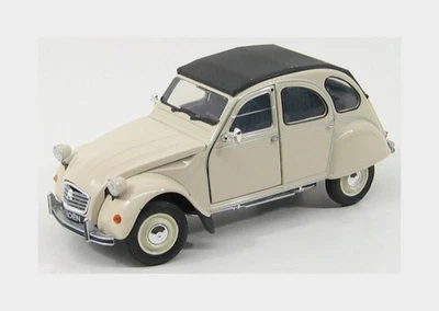 1:24 WELLY Citroen 2Cv 1982 Ivory WE24009ACR - Immagine 1 di 2