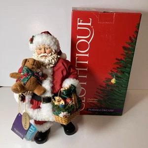 Possible Dreams Clothtique SANTA Holiday Wishes LONGABERGER Baskets 2002 RARE #1 - Bild 1 von 17