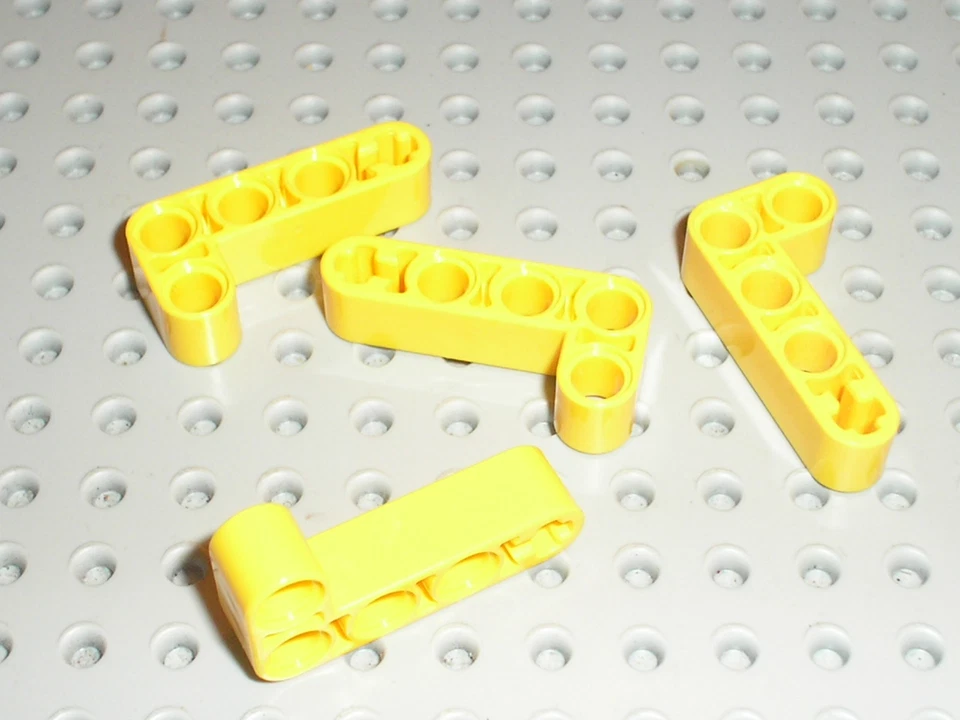 LEGO TECHNIC Yellow liftarm beam 2x4 ref 32140 /set 8295 8275 8053 8419 8421 ... - Image 1 of 1
