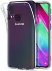 For Samsung Galaxy A40 Clear Case Shockproof Ultra Thin Gel Silicone Tpu Cover