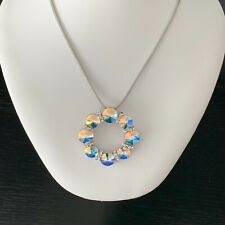 NEW CRYSTAL/AB FASHION NECKLACE PENDANT MADE WITH SWAROVSKI ELEMENTS