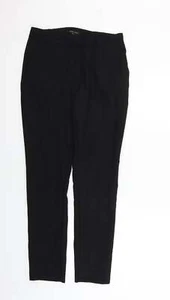 New Look Womens Black Polyester Blend Trousers Size 10 L28 in - Picture 1 of 12