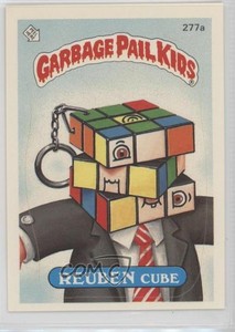 1987 Topps Garbage Pail Kids Series 7 Reuben Cube (one star back) #277a.1 0e3
