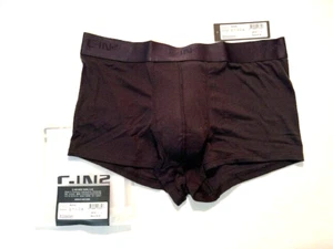 C-IN2 Size L Men's Poly Blend Active Trunk - Black - Boxer Brief-Contoured Pouch - Picture 1 of 10