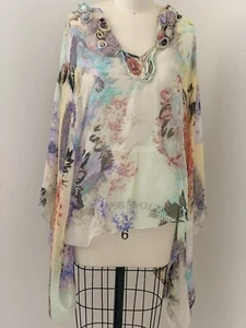 Etro Silk Poncho - Bild 1 von 3