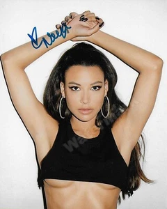 Naya Rivera Glee Autographed Signed Photo REPRINT - Picture 1 of 1