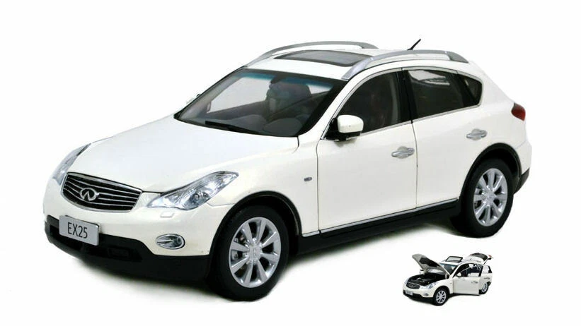 Infiniti EX25 2013 White 1:18 Model PAUDI MODEL - Immagine 1 di 1