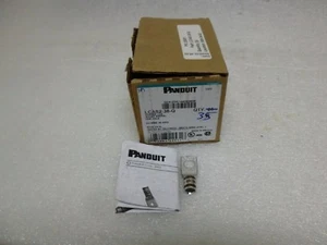 Qty Lot (35) Panduit Copper Lug Short Barrel One Hole LCAS2-38-Q 3/8" Stud 2AWG - Picture 1 of 4