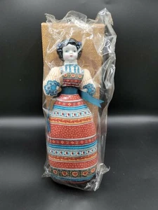 Vintage 1981 Avon American Heirloom Doll Pin Cushion Porcelain Head  - Picture 1 of 9
