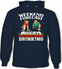 Wochenende Forecast Rugby Trinken Herren Lustige Kapuze England Wales Schottland