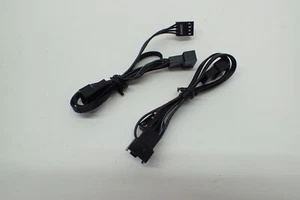 2er Pack ASUS 4-Pin 1x PWM auf 3x PWM Flüssigkeitskühlung Lüfter Splitter Adapter Kabel - Bild 1 von 10