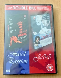 Fatal Passion / Jaded DVD New & Sealed Lisa Comshaw Carla Gugino Two Films - Picture 1 of 2