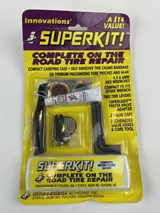 Superkit! Complete On The Road Tire Repair Kit Bike Punctures Kit NEW - Bild 1 von 3