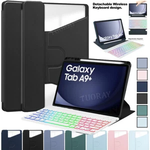 For Samsung Galaxy Tab A9+/A9 Plus 11" inch Tablet Backlit Keyboard Mouse Case - Picture 1 of 83