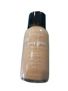 L'oreal HIP High Intensity Pigments Flawless Liquid Makeup 804 TAN Spf 15 - Picture 1 of 8