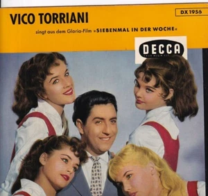 7'' EP - Vico Torriani - Siebenmal in der Woche - Bild 1 von 1