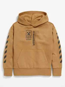 Minecarft Hoodie Gender-Neutral Pop-Culture Pullover Hoodie for Kids - Picture 1 of 5