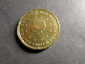 PAYS-BAS PIECE 20 cts REINE BEATRIX, TB, VF COIN - Picture 1 of 2