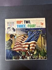 HUP TWO, THREE , FOUR! - COLUMBIA MILITARY BAND rare Vinyl Lp 10" Antique Album