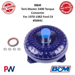 B&M Tork Master 2300-2500 Stall Torque Converter For 1970-1982 Ford C4 #50441 - Picture 1 of 2