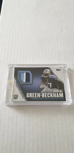2015 Topps Dorial Green-Beckham RC Topps Rookie Patch Card Titans - Picture 1 of 2